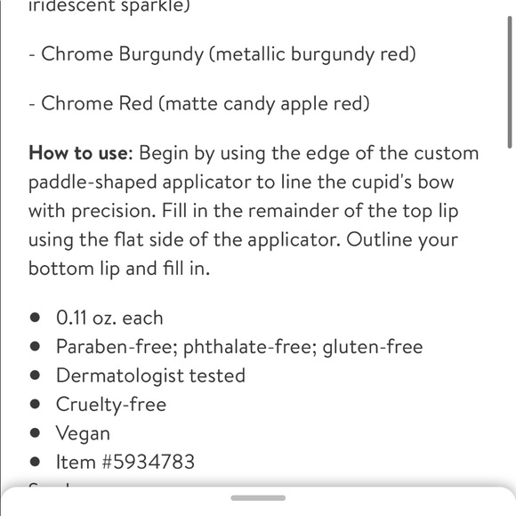 Limited edition Anastasia lipstick set - Picture 10 of 13